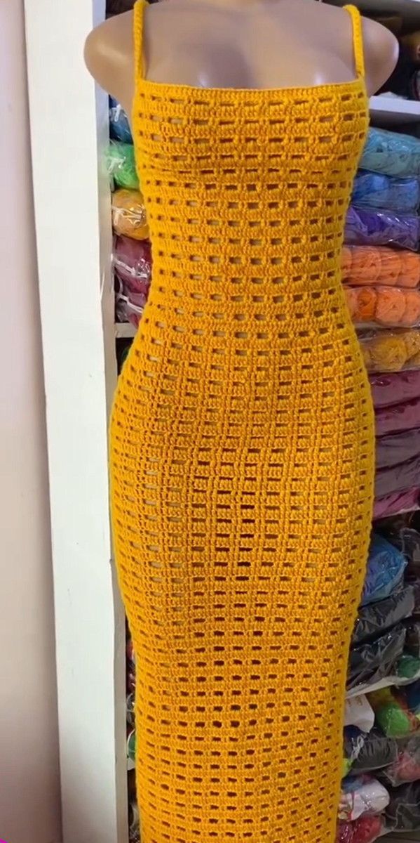 Vestido de crochê 4
